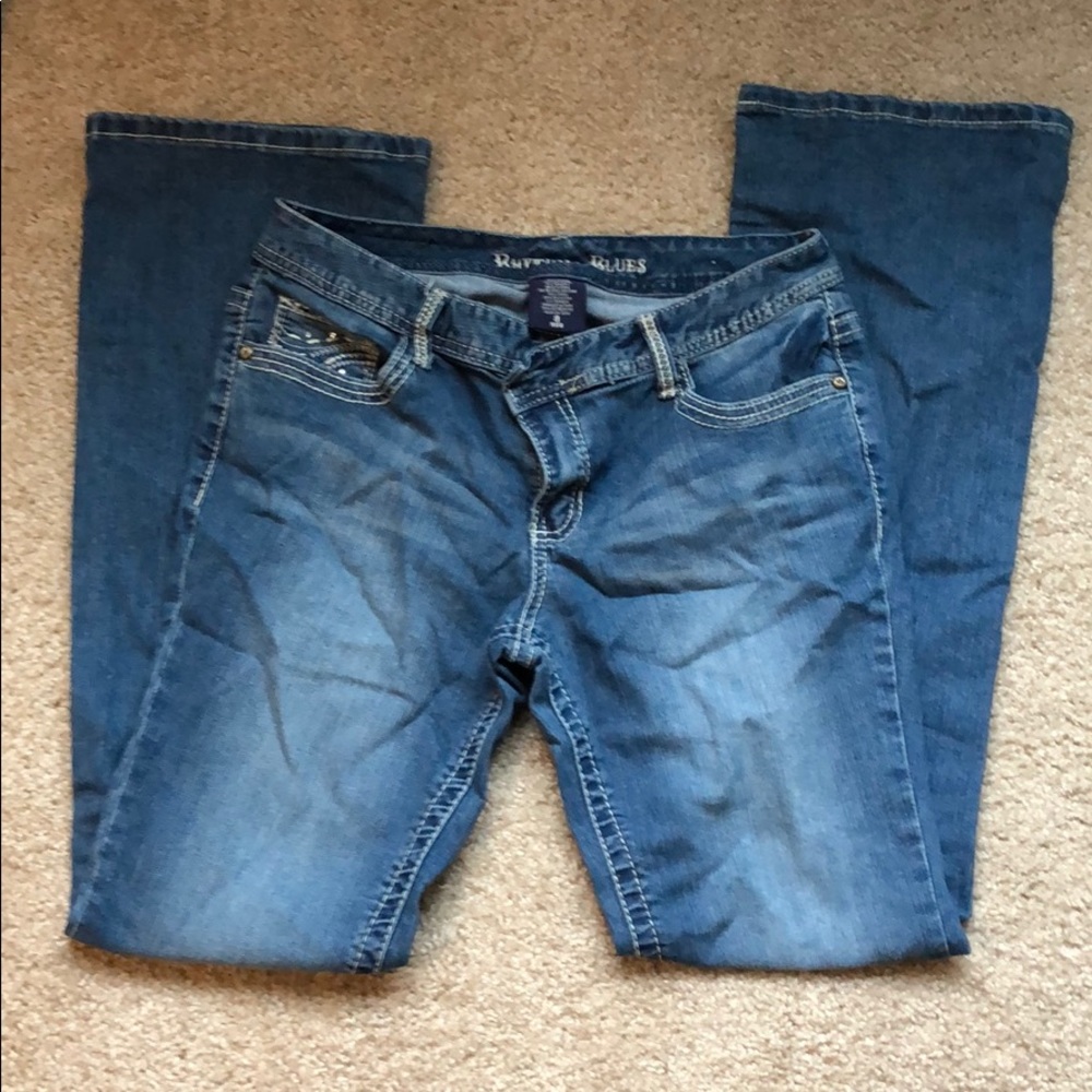 Bell bottom jeans